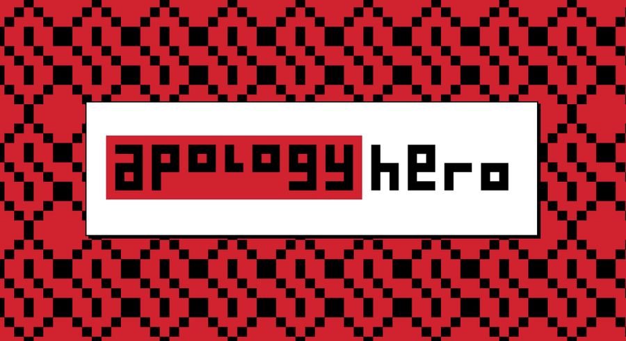 When does a celeb apology become fine art? We find out with Apology Hero